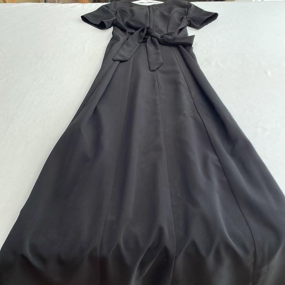 Youth Cousin's Concert Attire Black Sweetheart Neckline Choir Dress - Picture 3 of 4